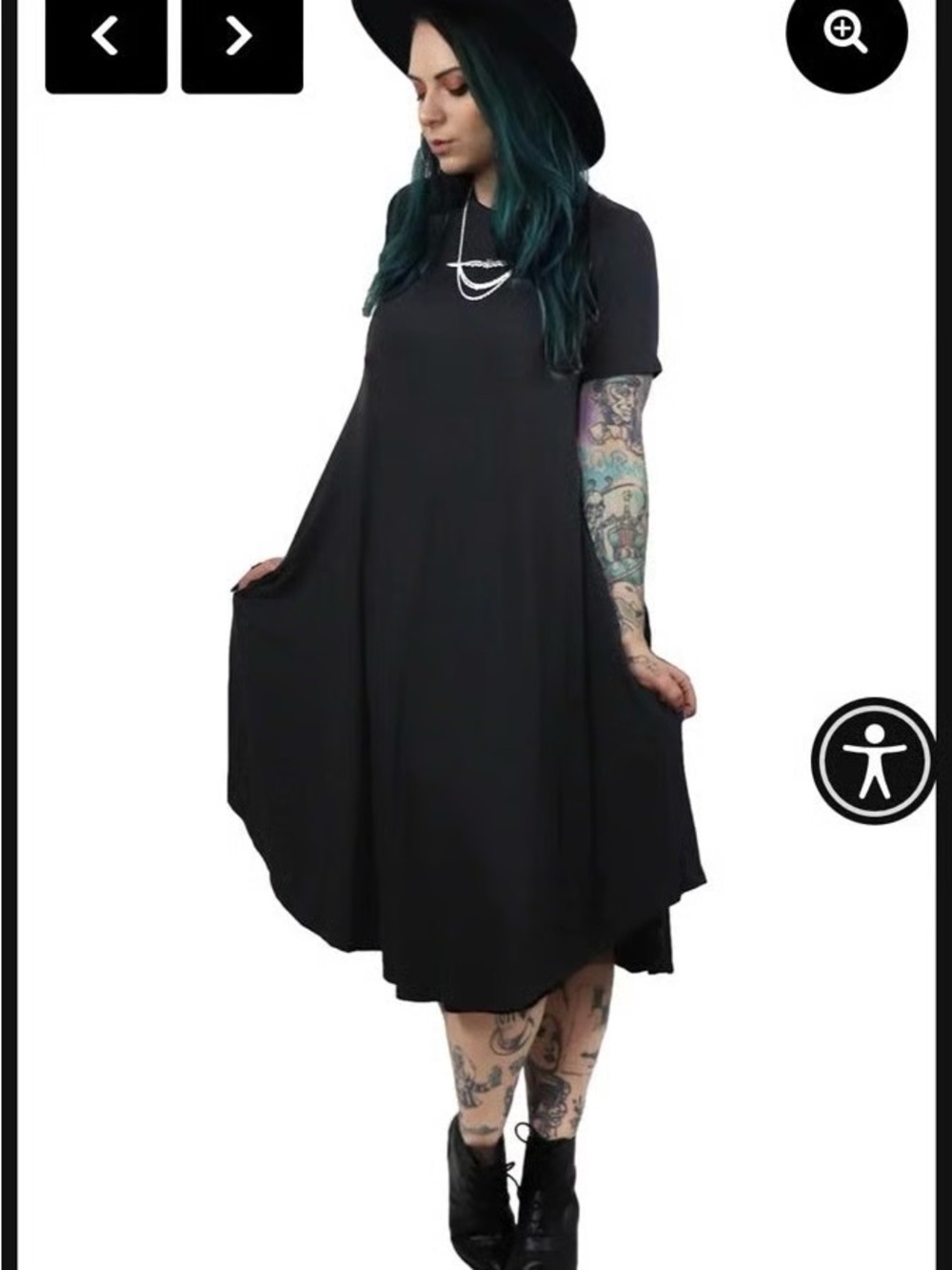 Foxblood Nissa Swing Dress
